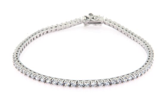 Bracelet Forever Gioielli Woman in Silver Zircone FGBR00394 - FGBR00394